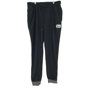 Ecko Unltd Black Sweatpants Men's Large Y2K Streetwear Vibes